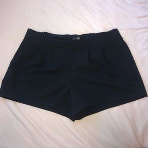 mossimo black dress shorts